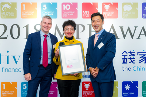 BCT於2018年度「強積金獎項」贏得多項殊榮